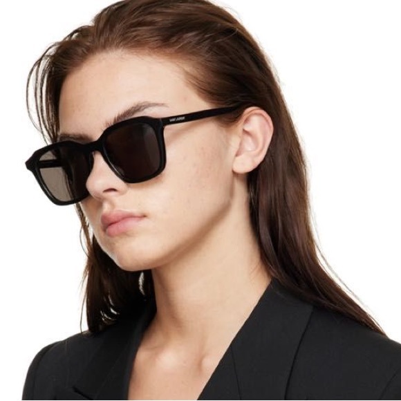 NEW SAINT LAURENT SL457 001 UNISEX BLACK SUNGLASSES SAINT LAURENT SL 457 - Picture 3 of 11